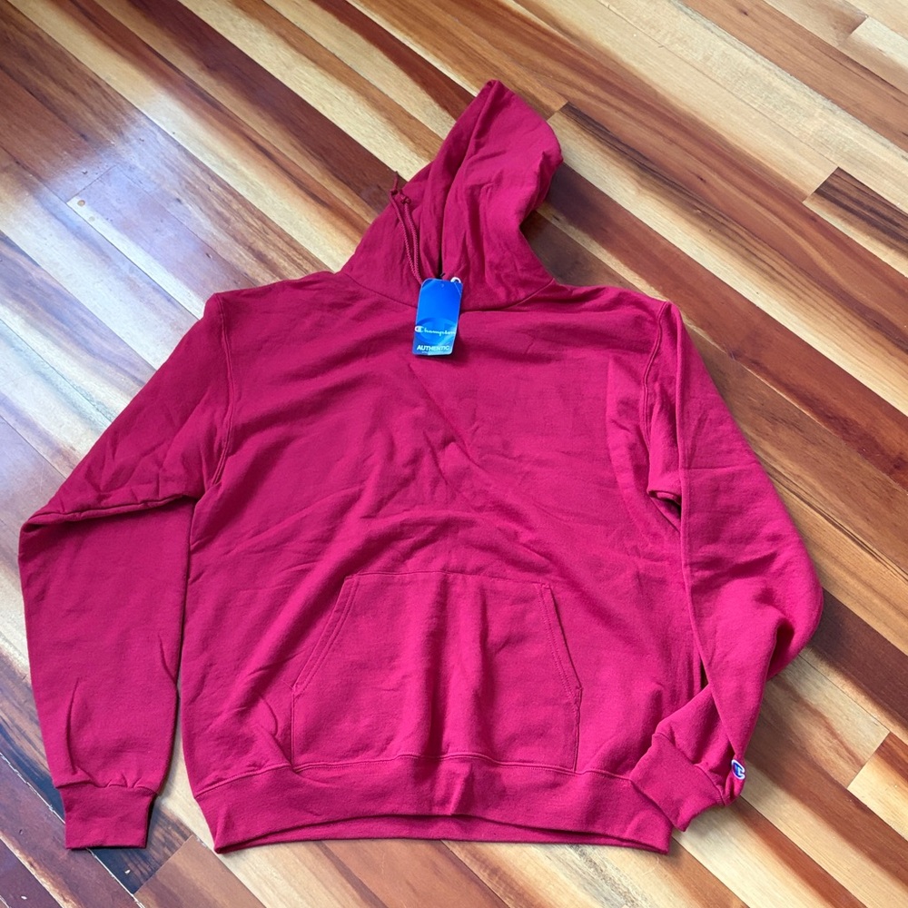 Champion Men's Hoodie Sweatshirt Pullover Athleticwear Size Large
